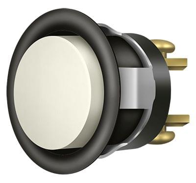 Deltana BBC20-REPLU10B Replacement Bell Button; Oil Rubbed Bronze Finish.