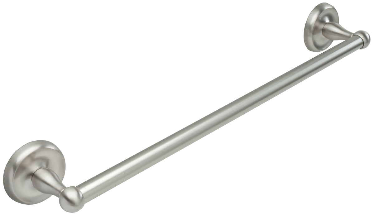 Pamex BC6SN13824 Carmel Collection 24" Towel Bar Set Satin Nickel Finish.