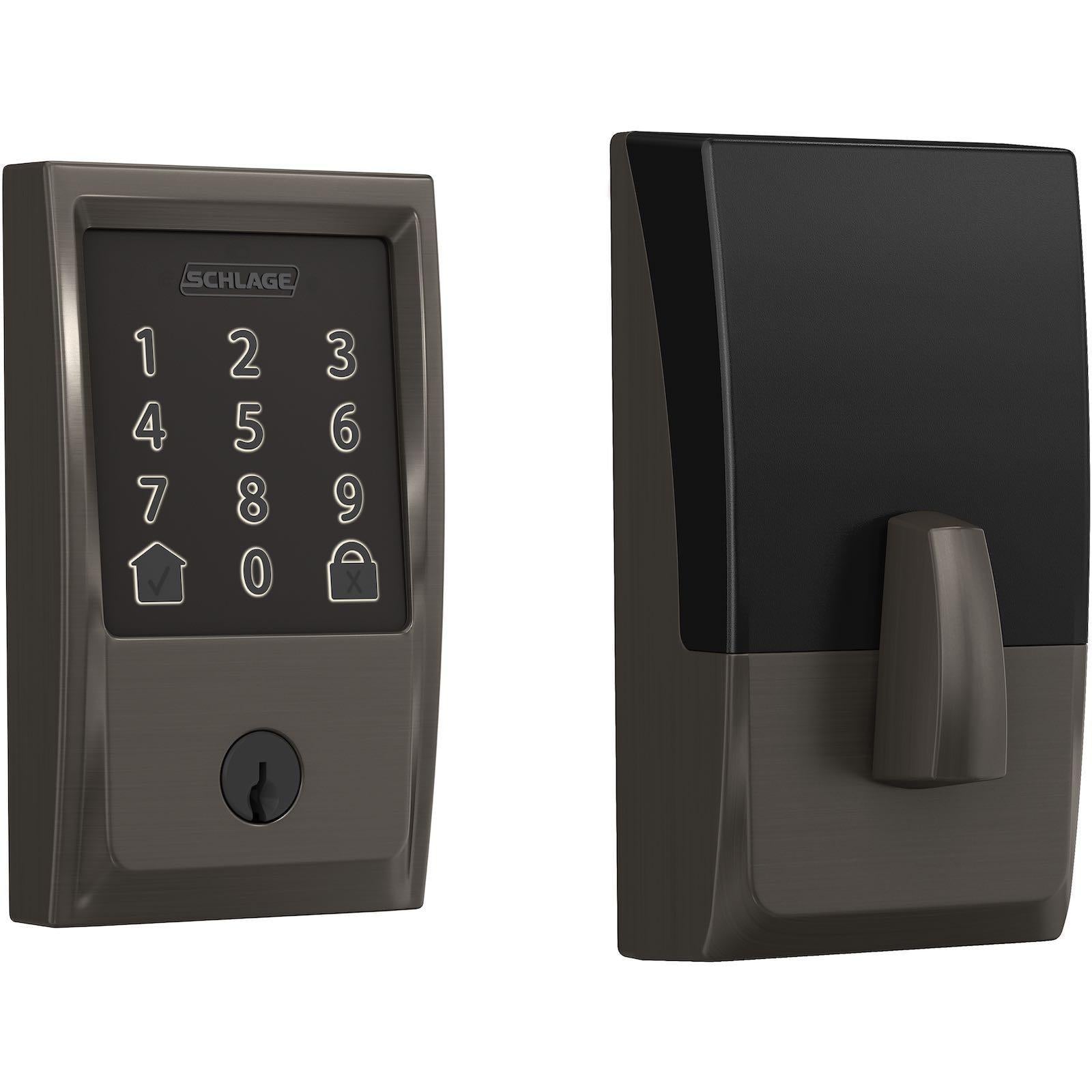 Schlage BE489WBCCEN Century Encode Smart Wifi Touchscreen Deadbolt