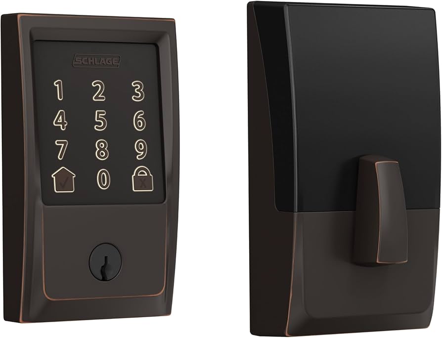 Schlage BE489WBCCEN Century Encode Smart Wifi Touchscreen Deadbolt