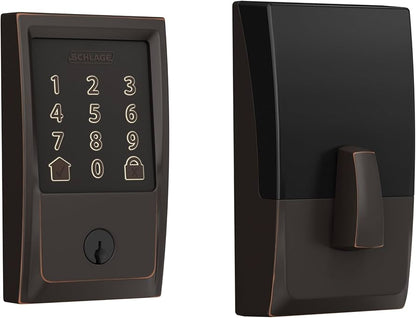 Schlage BE489WBCCEN Century Encode Smart Wifi Touchscreen Deadbolt