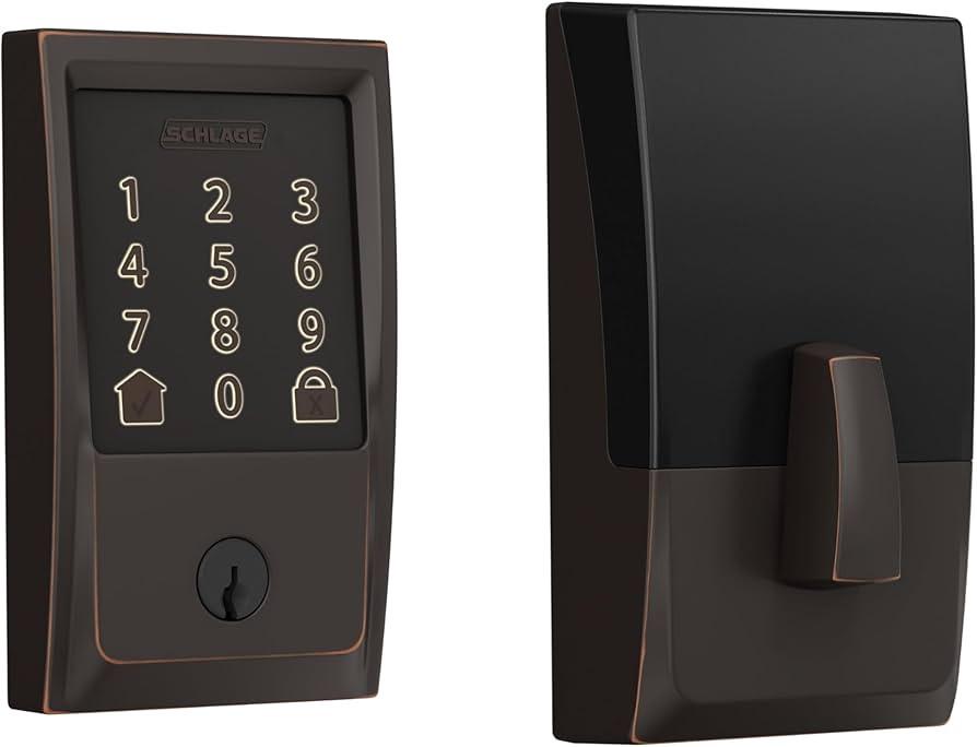 Schlage BE489WBCCEN Century Encode Smart Wifi Touchscreen Deadbolt