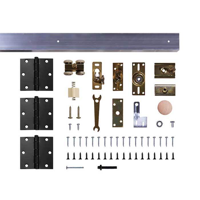 Orca Hardware BFK1602-48 Bi-Fold Door Hardware Kit