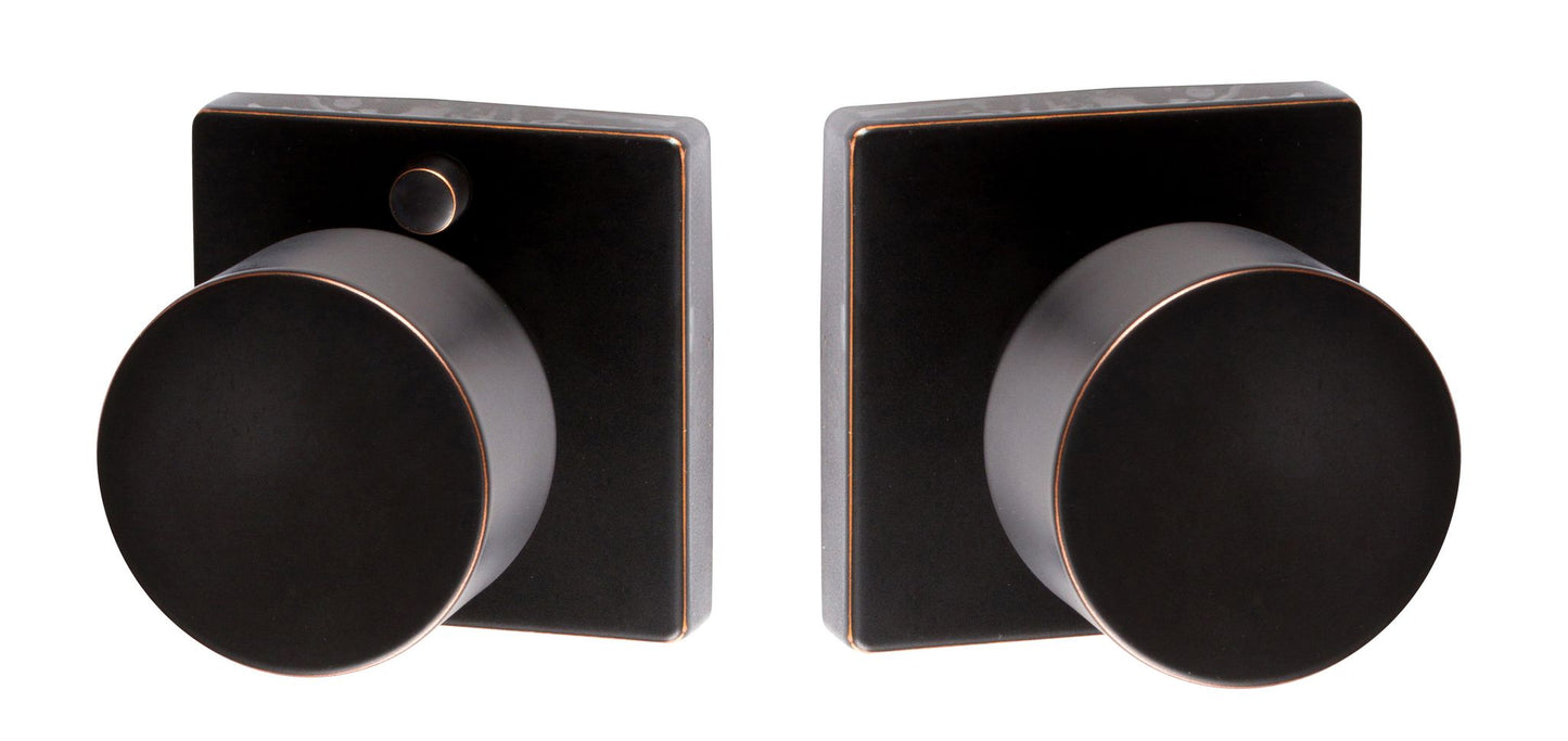 Sure-Loc BG102-SQ Bergen Square Privacy Door Knobset.