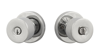 Sure-Loc Modern BG107 Modern Series Bergen Round Keyed Entry Knobset