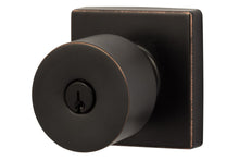 Sure-Loc Modern BG107-SQ Modern Series Bergen Square Keyed Entry Knobset.