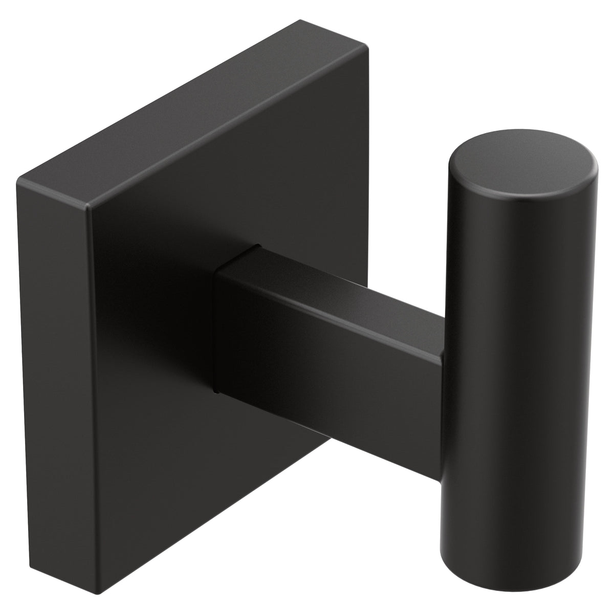 Moen BP1803BL Triva Single Robe Hook Matte Black Finish.