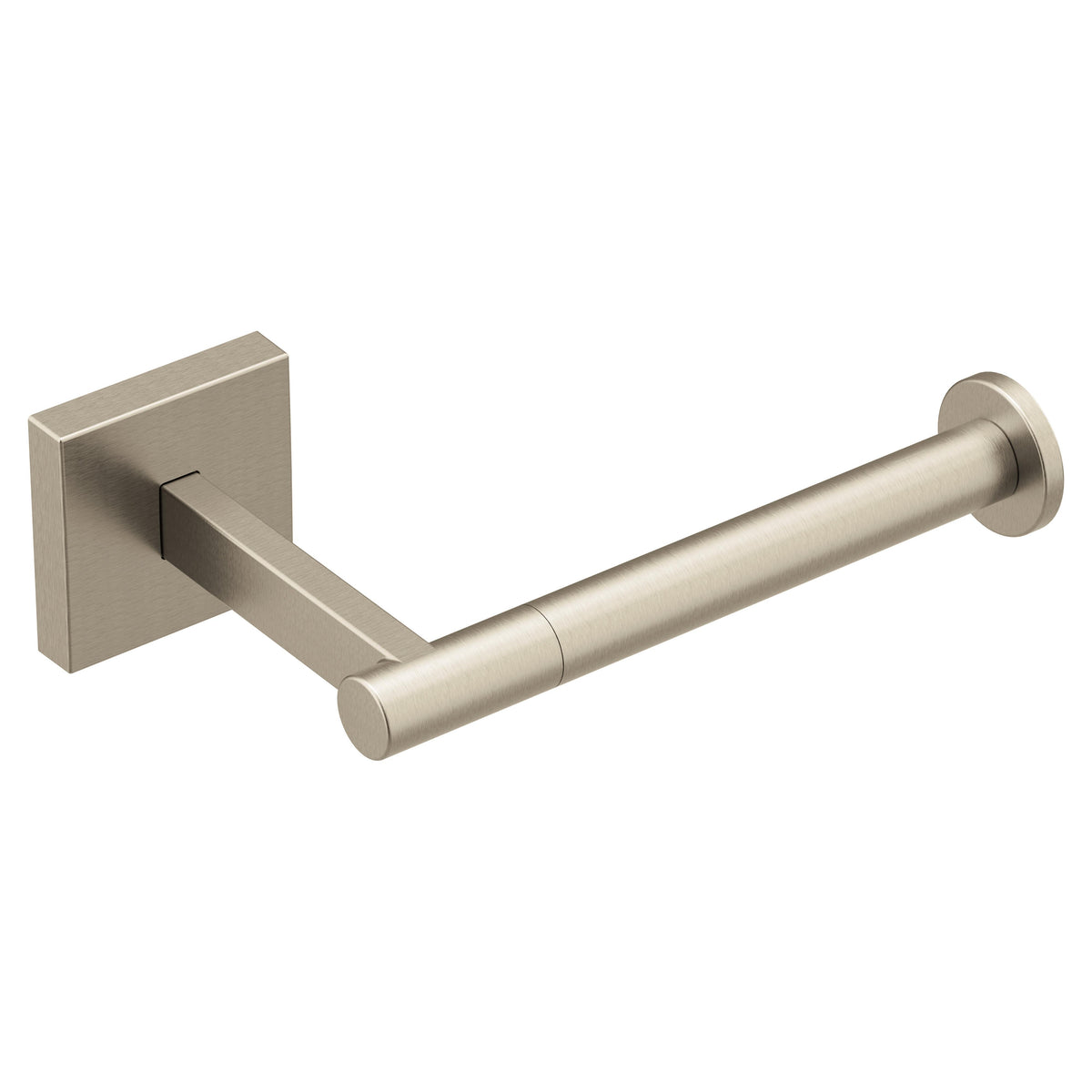 Moen BP1808BN Triva Single Post Paper Holder Brushed Nickel Finish.
