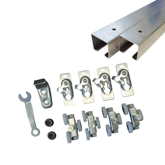 Orca Hardware BPK1100-72 Bypass Door Hardware Kit