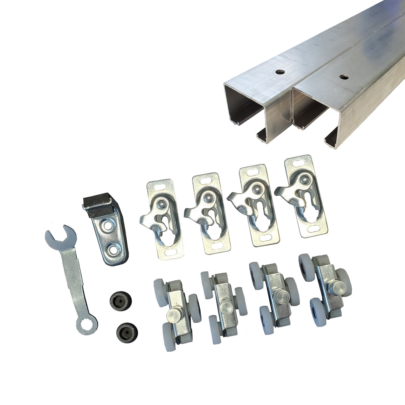 Orca Hardware BPK1100-96 Bypass Door Hardware Kit