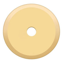 Deltana BPRK125CR003 Base Plate for Knobs; 1-1/4" Diameter; Lifetime Brass Finish.