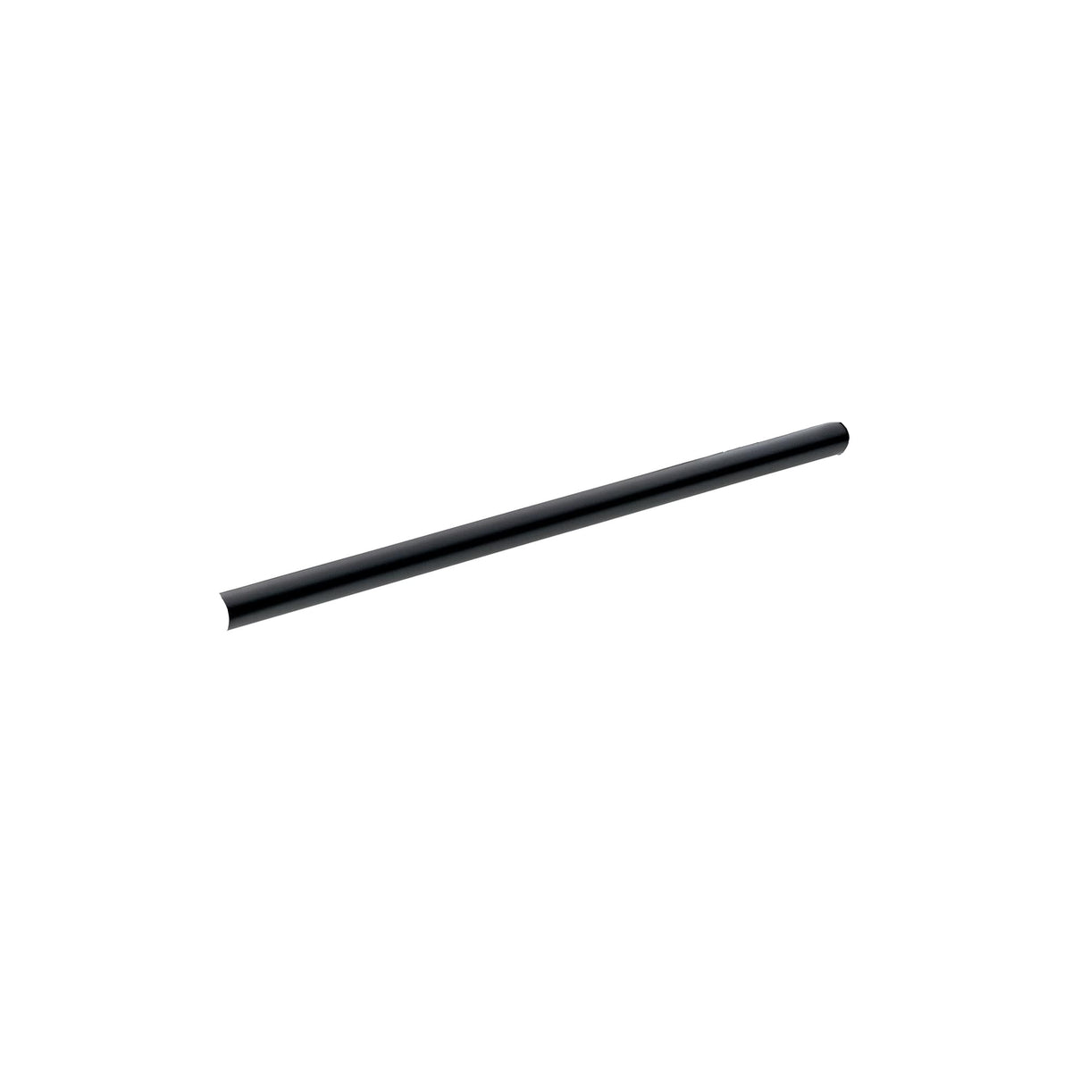 Pamex BRBL13018R 18" x 3/4" Round Towel Bar Only Matte Black Finish.