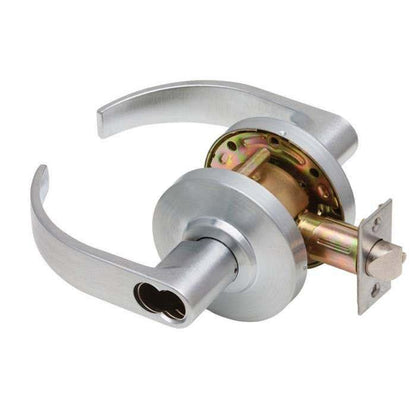Dexter Commercial C2000CLCLRMC Classroom Grade 2 Curved Lever Clutching Cylindrical Lock.