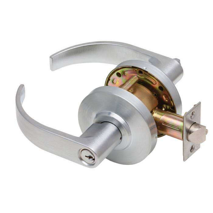 Dexter Commercial C2000CLE Entry Office Grade 2 Curved Lever Clutching Cylindrical Lock.