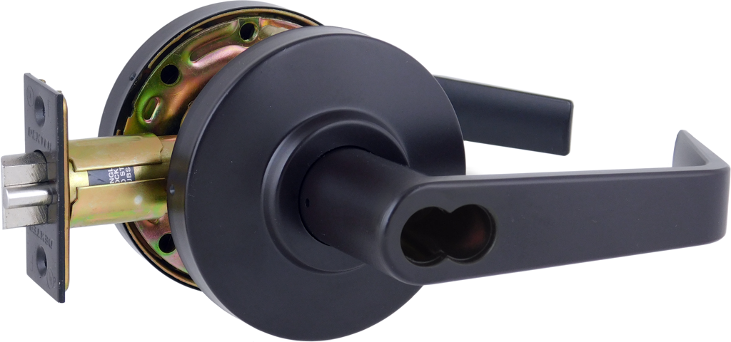 Dexter Commercial C2000CLENTRR6 Entry Office Grade 2 Regular Lever Clutching Cylindrical Lock.
