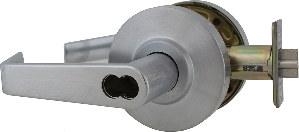 Dexter Commercial C2000CLENTRR6 Entry Office Grade 2 Regular Lever Clutching Cylindrical Lock
