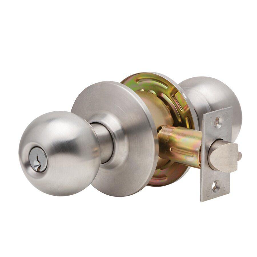 Dexter Commercial C2000ENTRB Entry Office Grade 2 Ball Knob Non Clutching Cylindrical Lock
