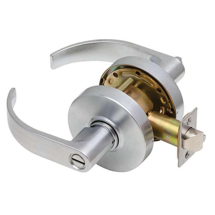 Dexter Commercial C2000PRIVC6 Privacy Grade 2 Curved Lever Non Clutching Cylindrical Lock
