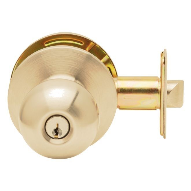 Dexter Commercial C2000STRMB Storeroom Grade 2 Ball Knob Non Clutching Cylindrical Lock