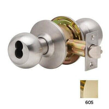 Dexter Commercial C2000STRMB6 Storeroom Grade 2 Ball Knob Non Clutching Cylindrical Lock