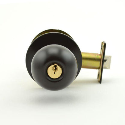 Dexter Commercial C2000STRMB Storeroom Grade 2 Ball Knob Non Clutching Cylindrical Lock