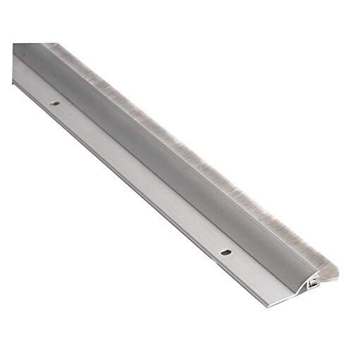 National Guard Products C627A48 48" Gray Brush Seal Clear Anodized Aluminum Finish.