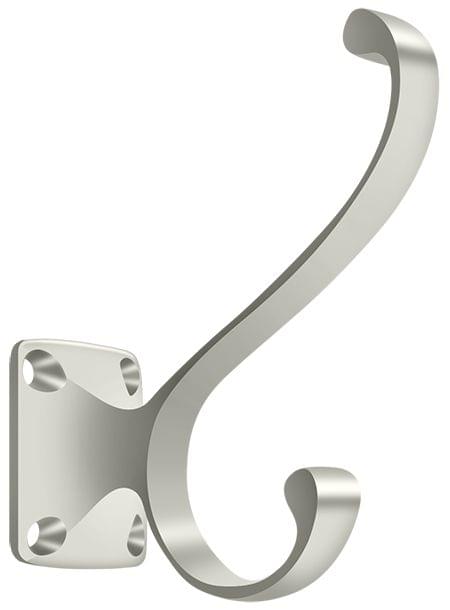 Deltana CAHH35U14 Heavy Duty, Coat and Hat Hook, Bright Nickel Finish.