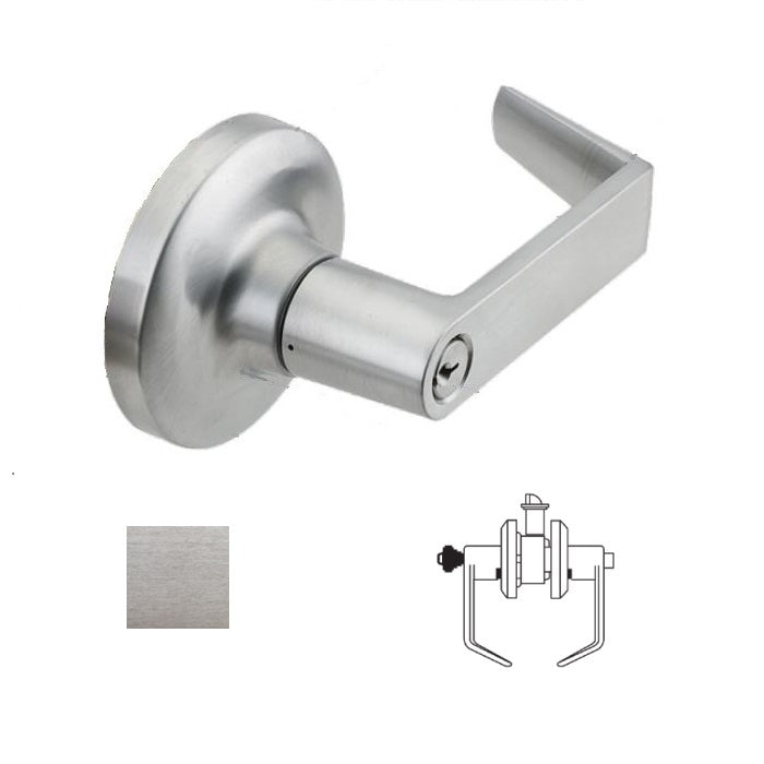 Cal-Royal CAL00-26D Grade 1 Keyed Entry Door Knob with 2-3/4" Backset.