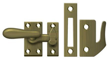 Deltana CF66U5 Window Lock; Casement Fastener; Medium; Antique Brass Finish.