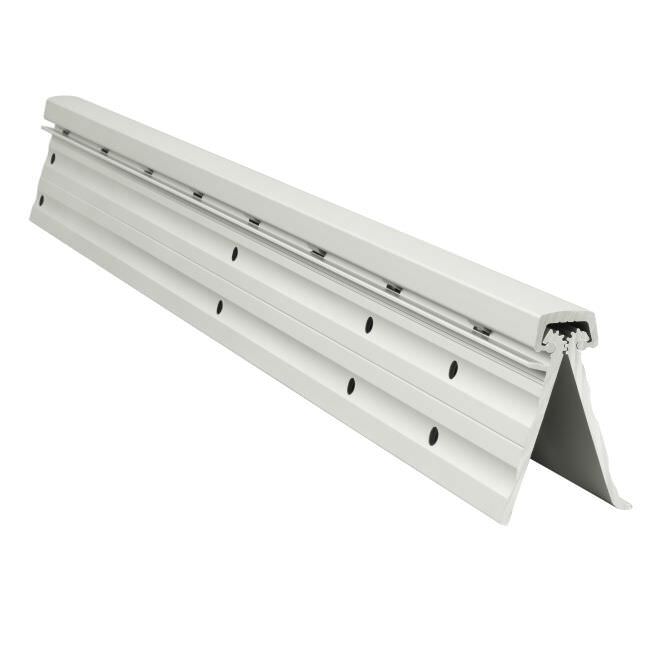 Pemko CFM83HD1 83 Inch Full Mortise Heavy Duty Geared Continuous Hinge Clear Anodized Aluminum Finish