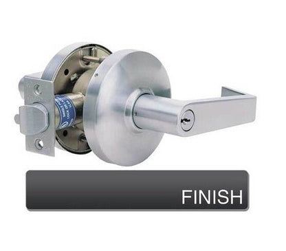 Cal-Royal CGN04 Grade 1 Clutch Communicating Door Lever Lockset with 2-3/4" Backset.