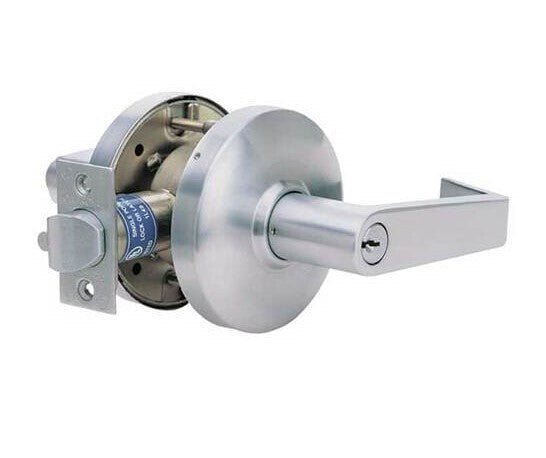 Cal-Royal CGN04 Grade 1 Clutch Communicating Door Lever Lockset with 2-3/4" Backset.