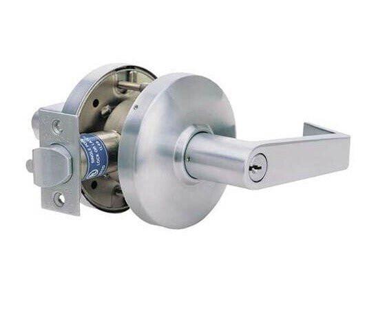 Cal-Royal CGN04 Grade 1 Clutch Communicating Door Lever Lockset with 2-3/4" Backset