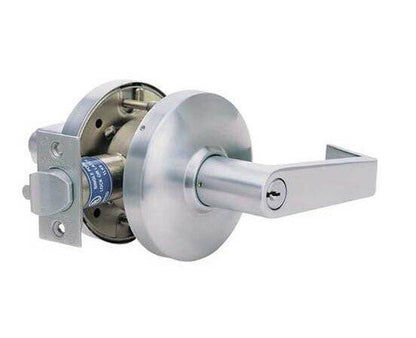 Cal-Royal CGN05 Grade 1 Clutch Storeroom Door Lever Lockset with 2-3/4" Backset