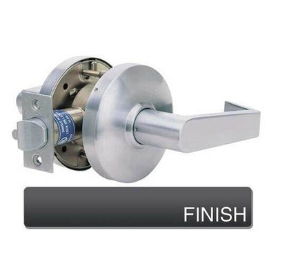 Cal-Royal CGN20 Grade 1 Clutch Privacy Door Lever Lockset with 2-3/4" Backset