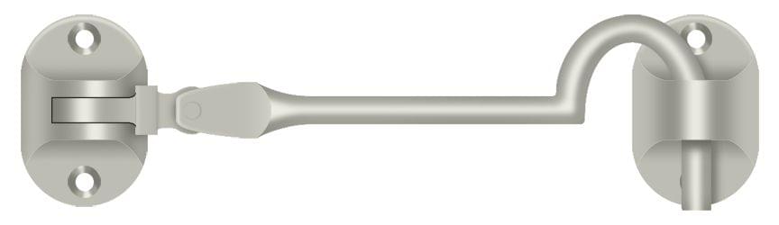 Deltana CHB4U15 Cabin Hooks; British Style; 4"; Satin Nickel Finish.