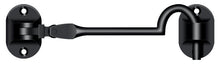 Deltana CHB4U19 Cabin Hooks; British Style; 4"; Black Finish.