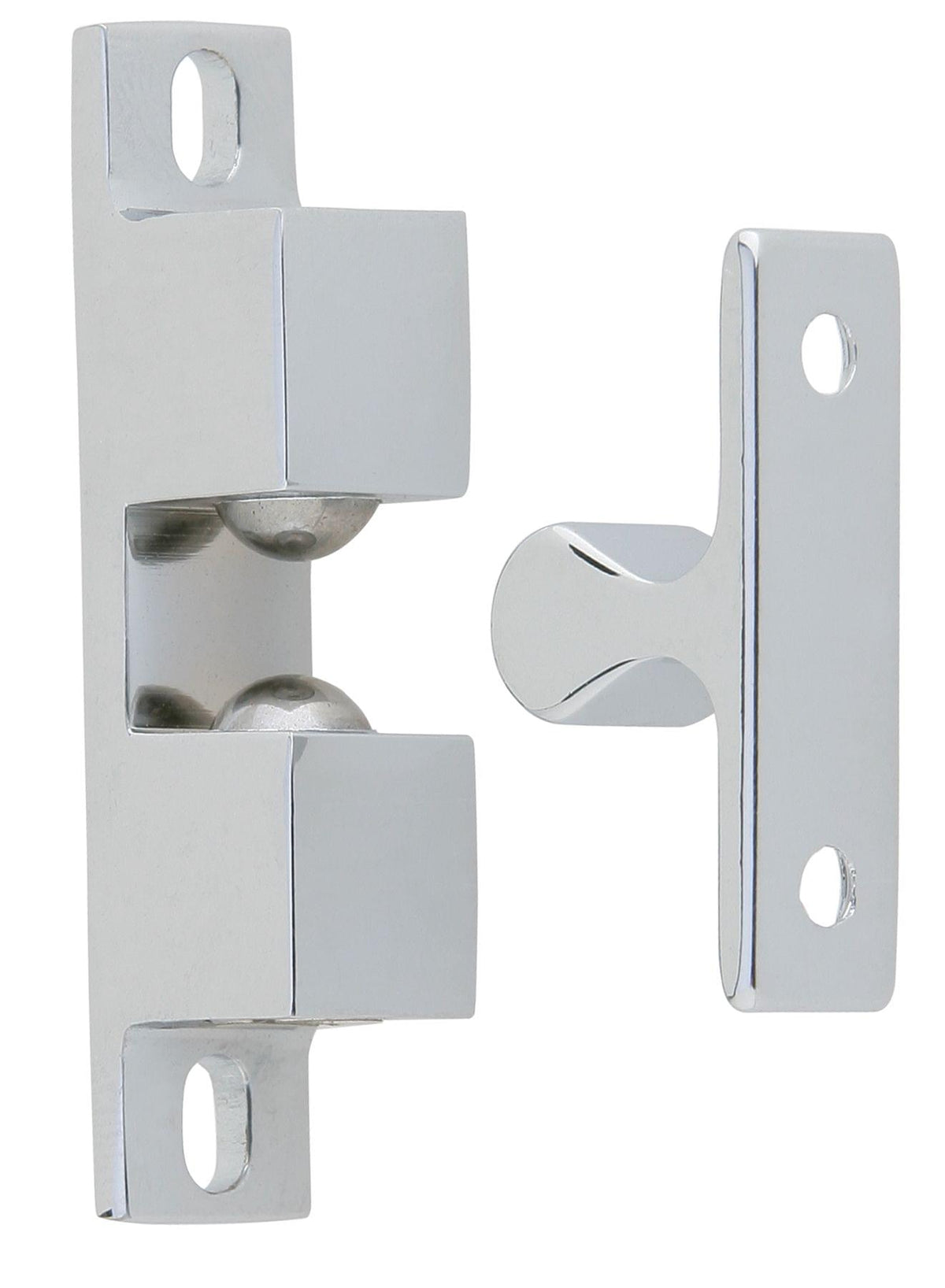 Ives CL2226D 3 Way Ball Catch Cabinet Latch Satin Chrome Finish.