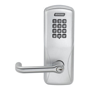Schlage CO-200-MS-70-KP-TLR CO-Series Commercial Electronic Mortise Lock with Keypad