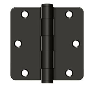 Orca Hardware COM3514 3.5" x 3.5" x 1/4" Plain Bearing Hinge