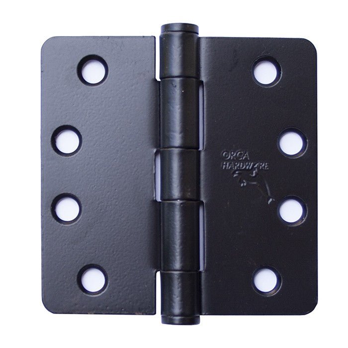 Orca Hardware COM4014 4" x 4" x 1/4" Plain Bearing Hinge.