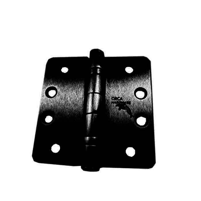 Orca Hardware COM4014BB 4" x 4" x 1/4" Ball Bearing Hinge