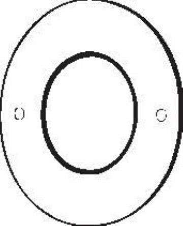 Don-Jo CP258 Hole Filler Plate.
