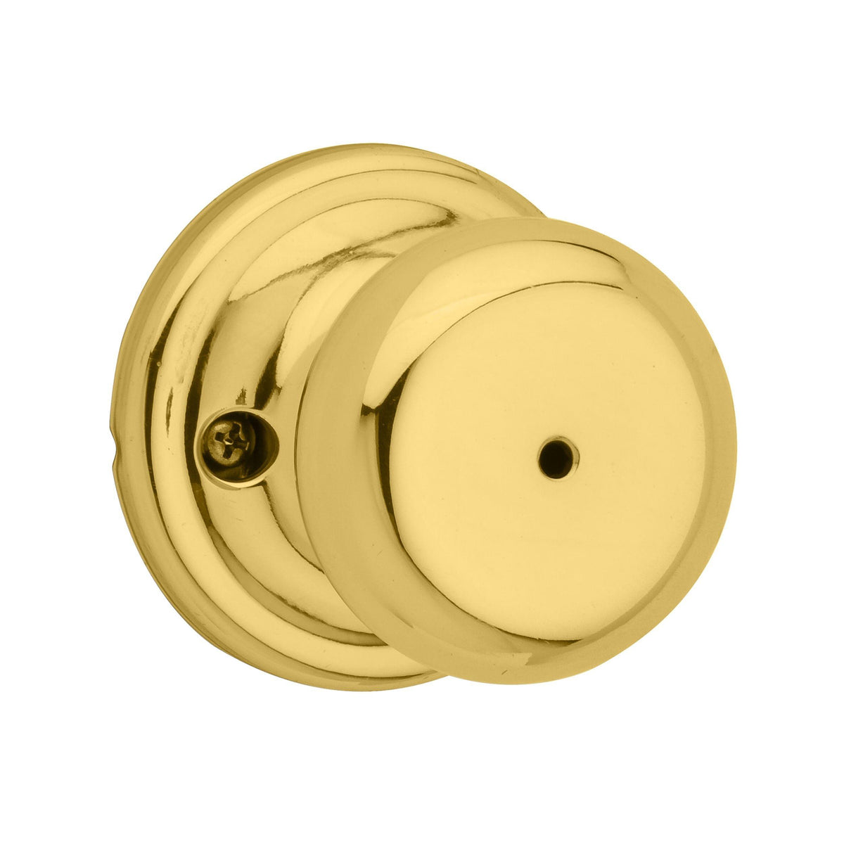 Kwikset CP730J-11P Clear Pack Juno Knob Privacy Lock with RCAL Latch and RCS Strike Venetian Bronze Finish.