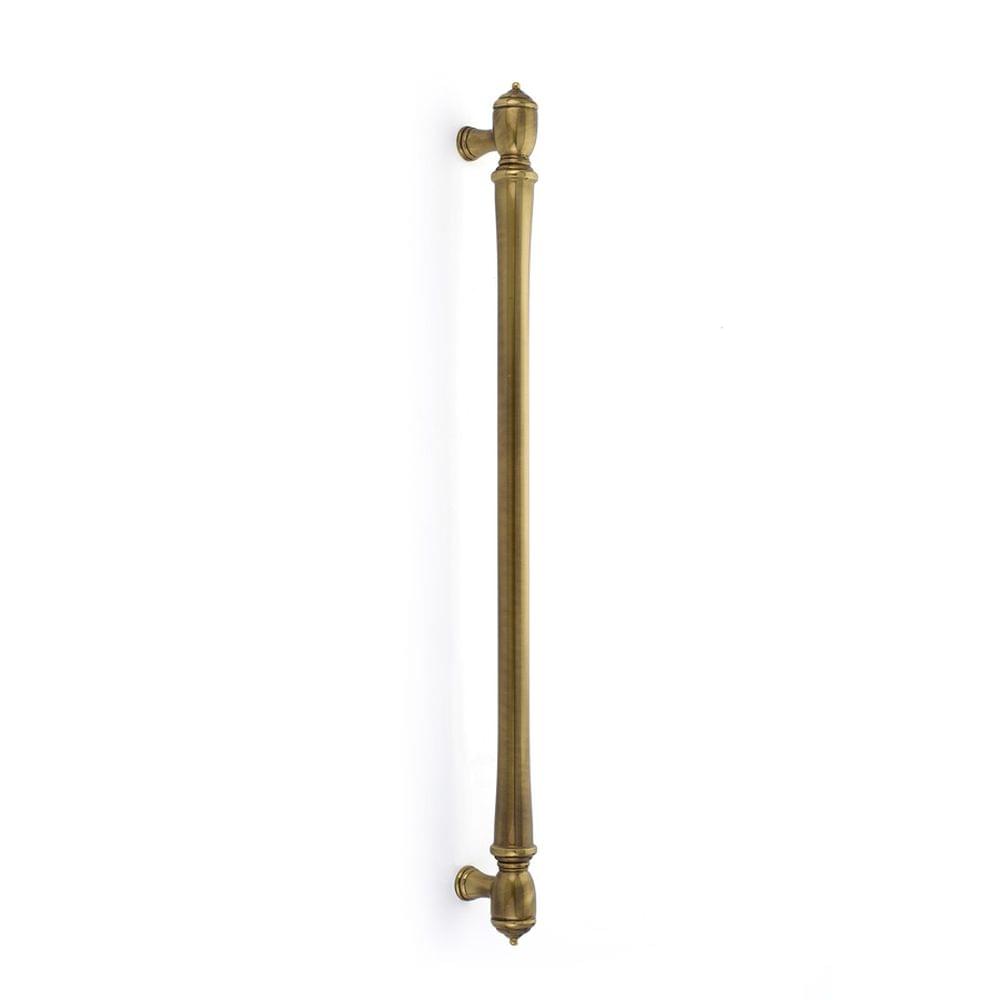 Emtek CS86344US7 Spindle Appliance Pull with 18" Center to Center and Concealed Surface Mounting French Antique Brass Finish.