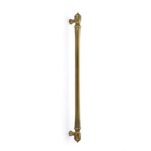 Emtek CS86344US7 Spindle Appliance Pull with 18" Center to Center and Concealed Surface Mounting French Antique Brass Finish.