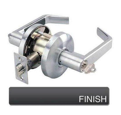 Cal-Royal CSL05 Grade 2 Clutch Storeroom Door Lever with 2-3/4" Backset.