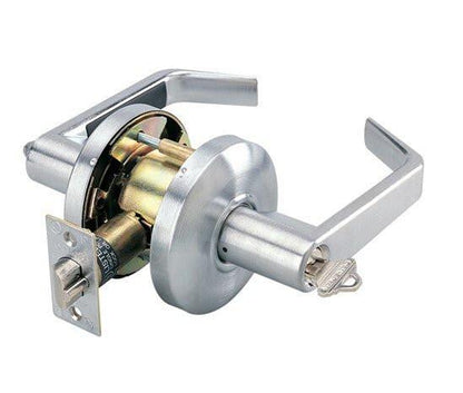 Cal-Royal CSL05 Grade 2 Clutch Storeroom Door Lever with 2-3/4" Backset.