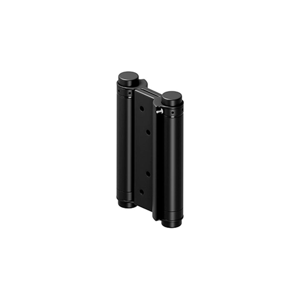 Deltana DASHS5U19 5" Double Action Saloon Hinge Matte Black Finish.