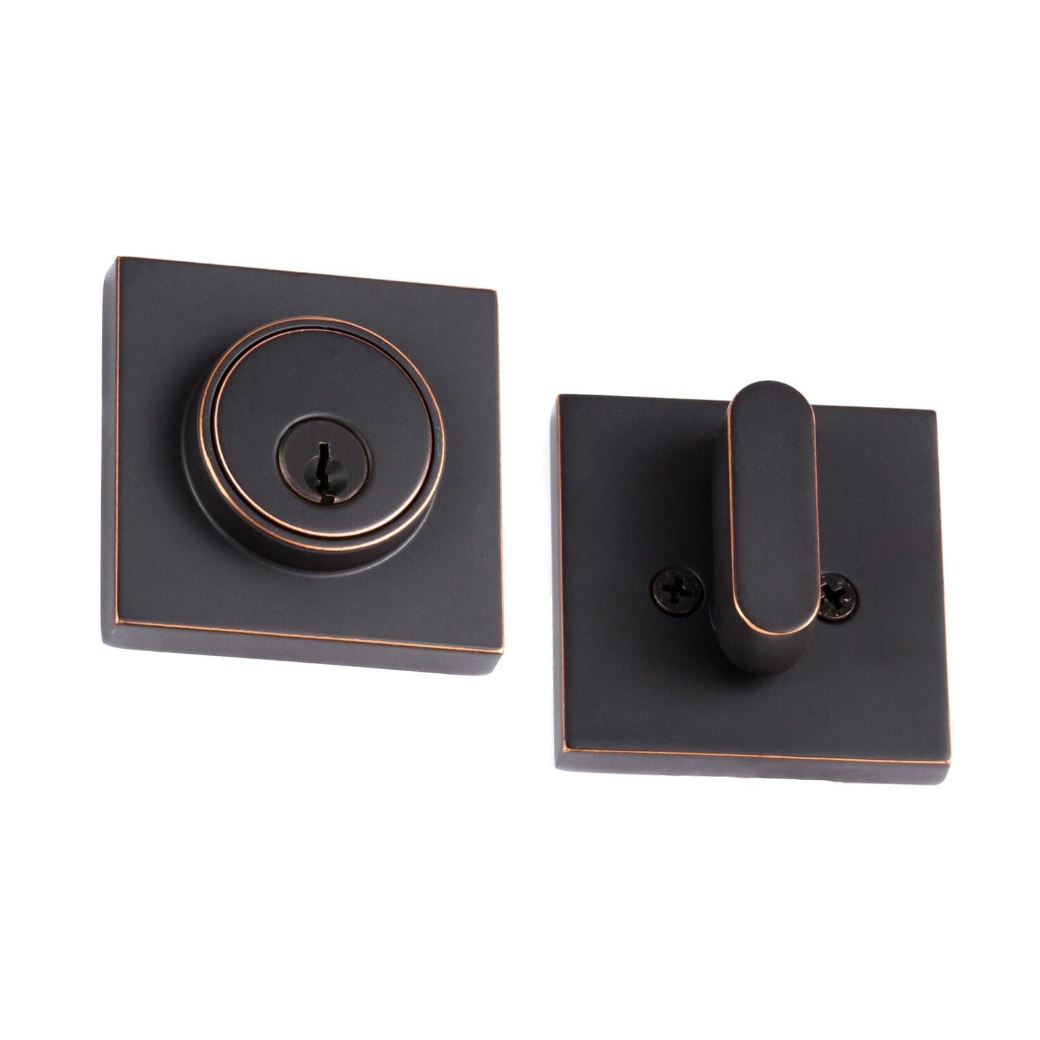 Sure-Loc Modern DB201-SMD Square Modern Single Cylinder Deadbolt